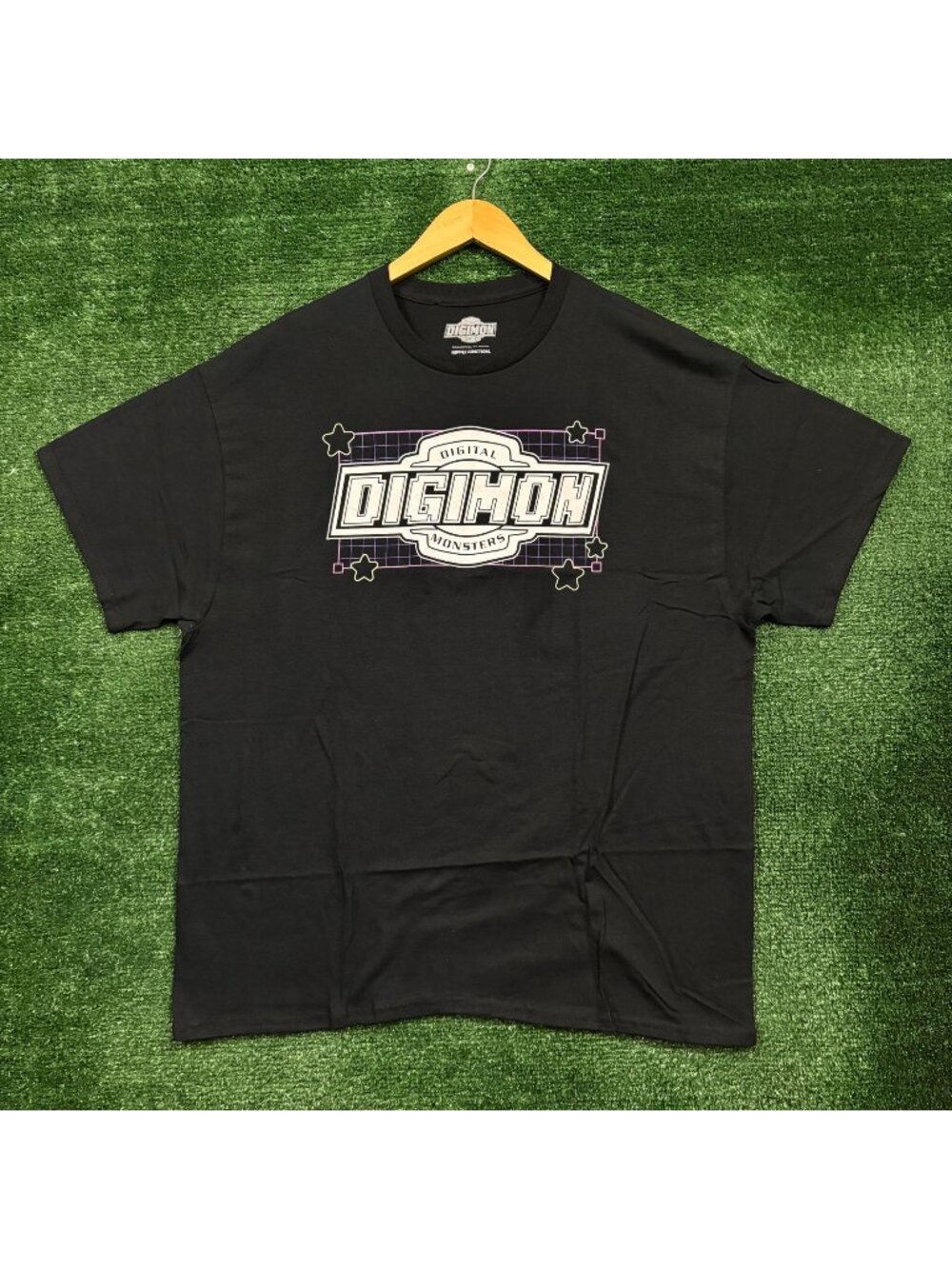 Digimon Adventure Digital Monsters Anime Poster T-Shirt Size Extra Large